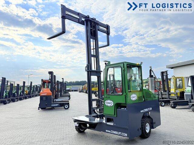 Carrello elevatore a 4 direzioni Combilift C4500 DIESEL DUPLEX WIDE FORK POSITIONER