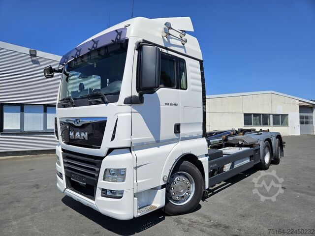 Kamion s kipom s pomičnim kontejnerom MAN TGX 26.460 BL 6x2 Nachlauflenkachse