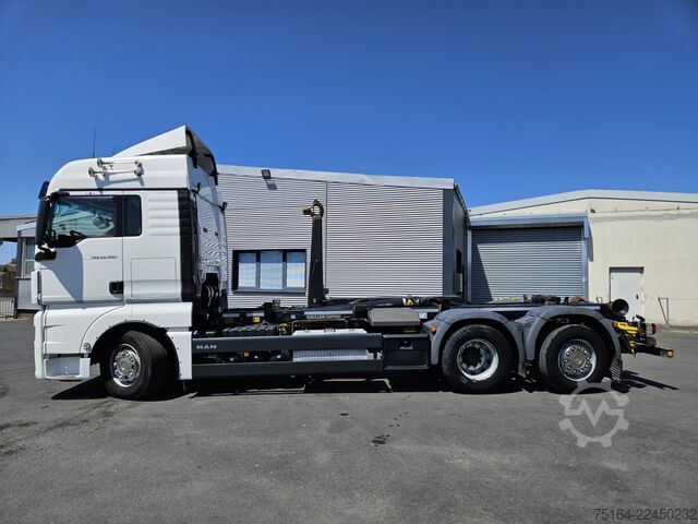 Kamion s kipom s pomičnim kontejnerom MAN TGX 26.460 BL 6x2 Nachlauflenkachse