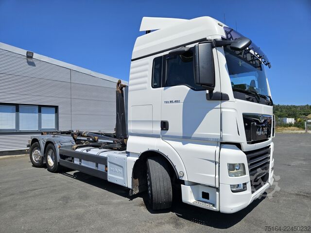 Kamion s kipom s pomičnim kontejnerom MAN TGX 26.460 BL 6x2 Nachlauflenkachse