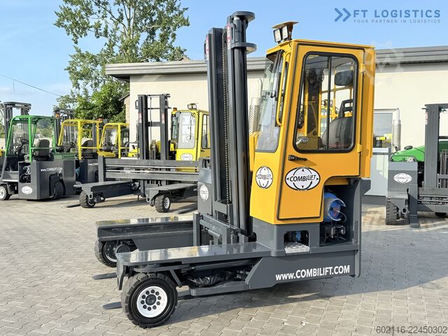 Carrello elevatore a 4 direzioni Combilift C4000 DUPLEX 4500 SIDE SHIFT FULL CABIN