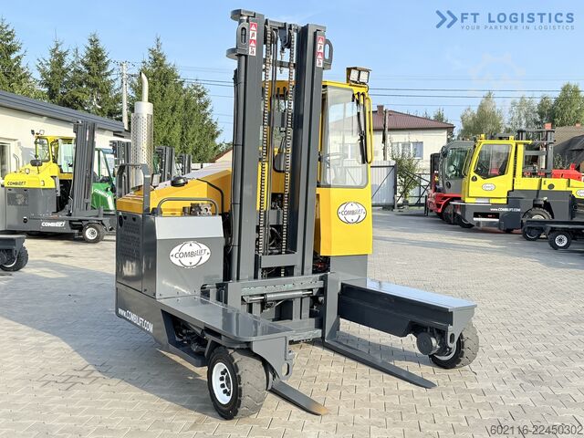 Carrello elevatore a 4 direzioni Combilift C4000 DUPLEX 4500 SIDE SHIFT FULL CABIN