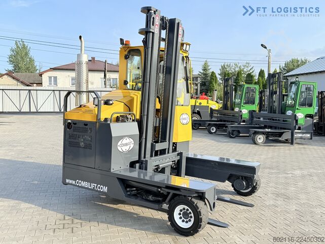 Carrello elevatore a 4 direzioni Combilift C4000 DUPLEX 4500 SIDE SHIFT FULL CABIN