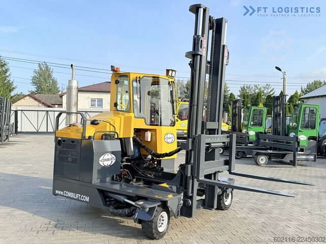 Carrello elevatore a 4 direzioni Combilift C4000 DUPLEX 4500 SIDE SHIFT FULL CABIN
