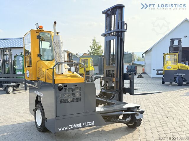 Carrello elevatore a 4 direzioni Combilift C4000 DUPLEX 4500 SIDE SHIFT FULL CABIN