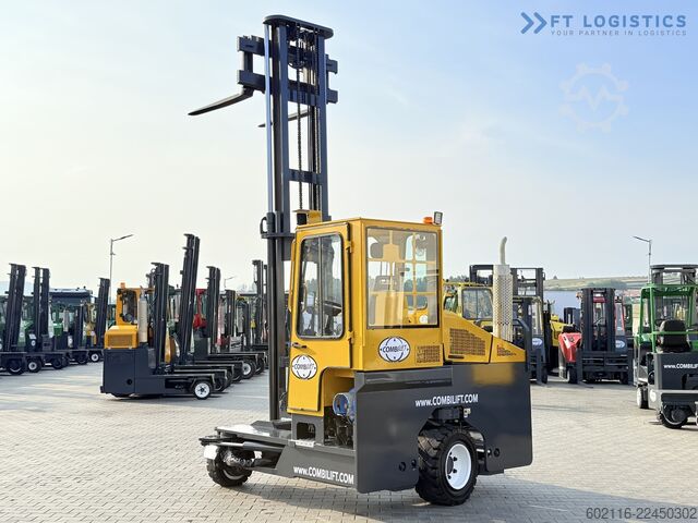 Carrello elevatore a 4 direzioni Combilift C4000 DUPLEX 4500 SIDE SHIFT FULL CABIN