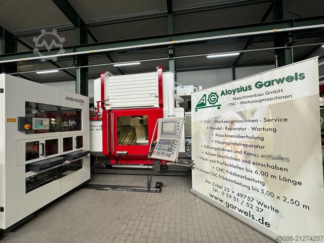 Universal machining center Hedelius RS605-1200 & Indumatik Light