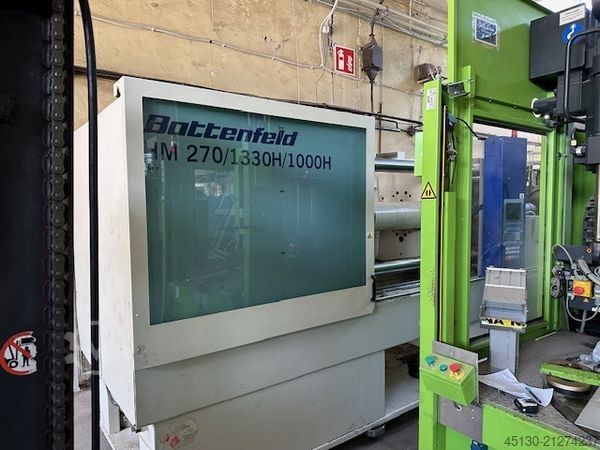 Injection molding machine Battenfeld HM 270/1330H/1000H