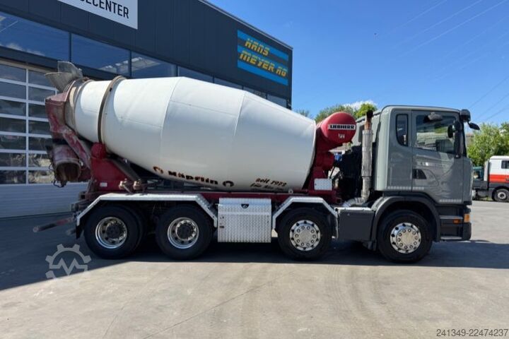Betonmixer vrachtwagen SCANIA G450 8x4 SWS Mischer/Kipper