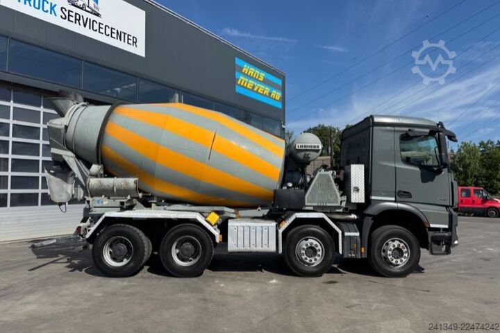 Camión volquete MERCEDES-BENZ Arocs 4148 8x4 SWS Kipper/Mischer