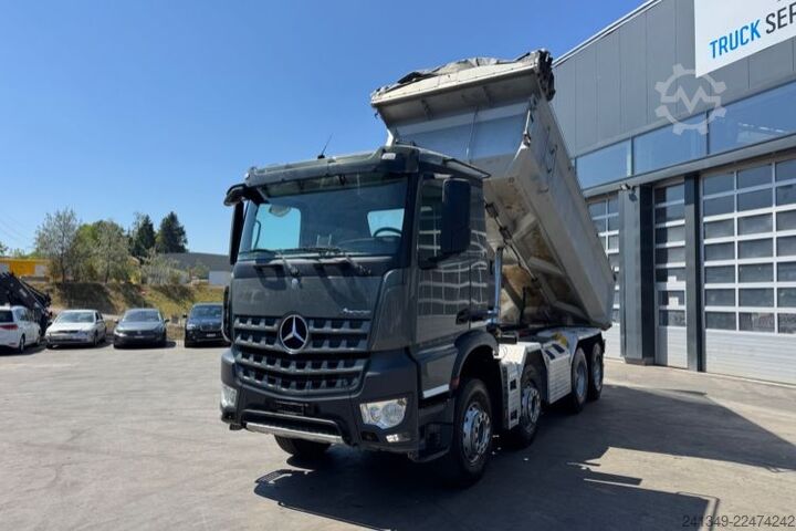 Camión volquete MERCEDES-BENZ Arocs 4148 8x4 SWS Kipper/Mischer