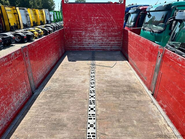 LKW mit Pritsche (offen) MAN TGS 26.430 6x2LL Baustoffp./ HIAB 228 Lenk/Lift