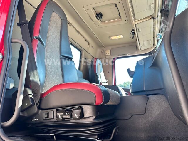 Camião porta-contentores de gancho VOLVO FMX 460 6x4 BL MEILLER RS 21 AK TAAXLIFT TANDEM