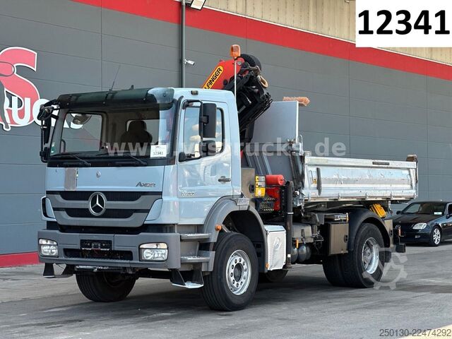Dreiseitenkipper LKW MERCEDES-BENZ Axor 1833 K MEILLER & PALFINGER PK18002 LK 13m.