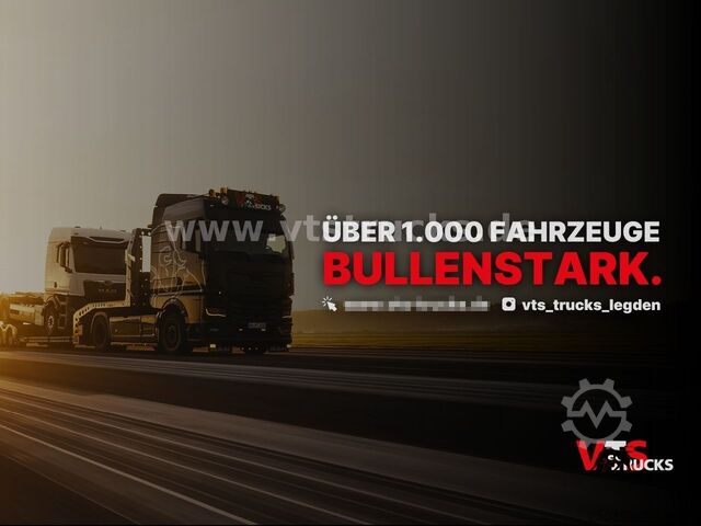 Dreiseitenkipper LKW MERCEDES-BENZ Axor 1833 K MEILLER & PALFINGER PK18002 LK 13m.