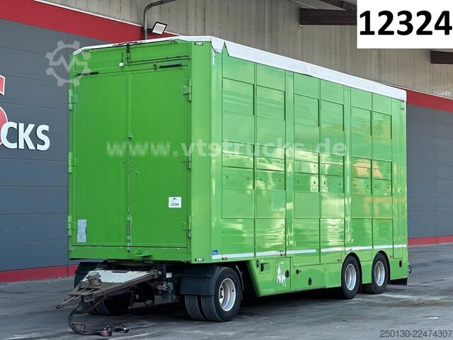 Ló-szállító utánfutó  Cuppers LVA 09-16 AL 3-Stock Viehanhänger,