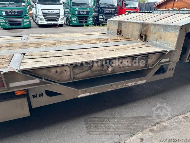 Naczepa niskopodwoziowa MÜLLER-MITTELTAL TS3 Rm Lenk/Lift Radmulden Hydraulik/Rampen