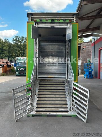 Boskapsbil MAN TGX 26.440 6x2 3.Stock Cuppers Komplett-Zug