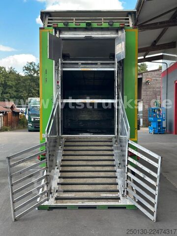 Boskapsbil MAN TGX 26.440 6x2 3.Stock Cuppers Komplett-Zug