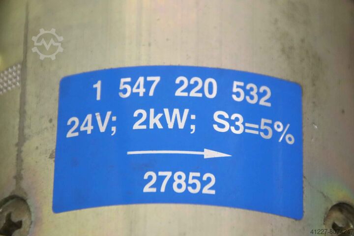 Hydraulische pomp voor elektrische heftruck 24 V 2 kW Bosch Jungheinrich 0 542 015 145 / 1 547 220 532  ECC 100
