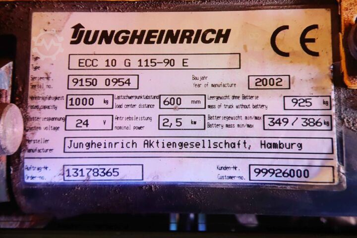 Hydraulische pomp voor elektrische heftruck 24 V 2 kW Bosch Jungheinrich 0 542 015 145 / 1 547 220 532  ECC 100