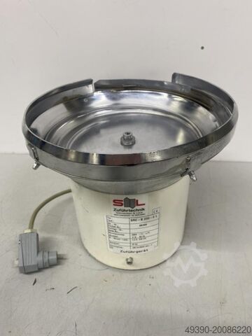 Vibrační mísový podavač / třídicí zařízení / mísový podavač / vibrační podavač, vibrační miska, tříd RNA Rhein-Nadel Automation SRC-B200-2L