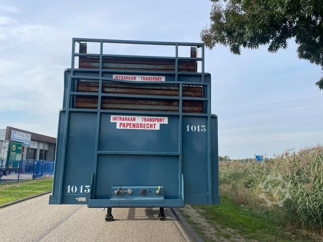 Plataforma remolque Haan OPL 45 Platform / BPW Axles / 2x Liftaxle / Dru...