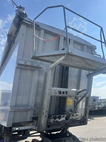Tiptrailer KEMPF SKM 39 ALU-KASTENMULDE 55M³ ROLLPLANE