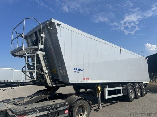Tiptrailer KEMPF SKM 39 ALU-KASTENMULDE 55M³ ROLLPLANE