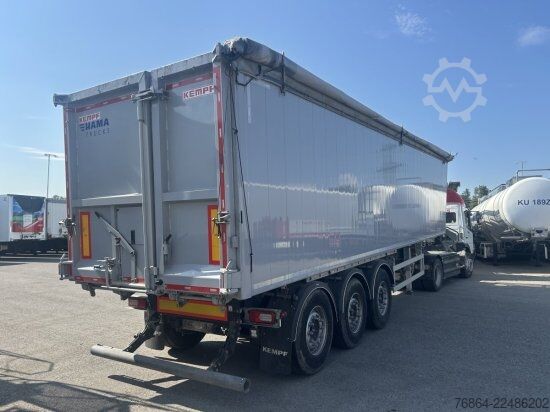 Tiptrailer KEMPF SKM 39 ALU-KASTENMULDE 55M³ ROLLPLANE