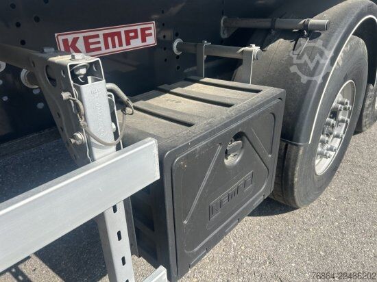 Tiptrailer KEMPF SKM 39 ALU-KASTENMULDE 55M³ ROLLPLANE