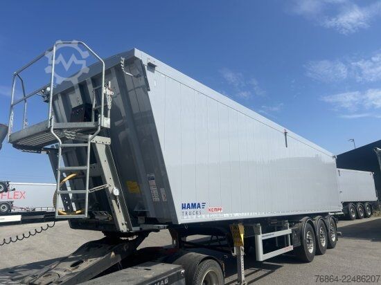 Tiptrailer KEMPF SKM 39 ALU-KASTENMULDE 55M³ ROLLPLANE
