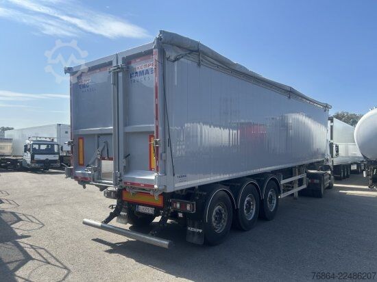Tiptrailer KEMPF SKM 39 ALU-KASTENMULDE 55M³ ROLLPLANE