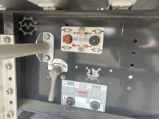Tiptrailer KEMPF SKM 39 ALU-KASTENMULDE 55M³ ROLLPLANE