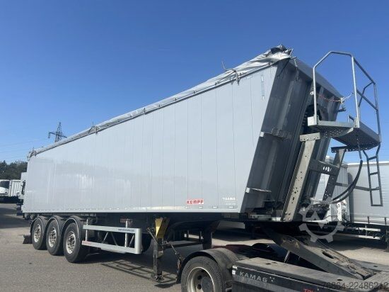 Tiptrailer KEMPF SKM 39 ALU-KASTENMULDE 55M³ ROLLPLANE