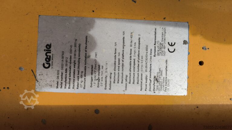 Saksebord Genie GS-3232