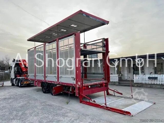 Ρυμουλκούμενο αλόγου Menke-Janzen 2 x Achsen PBW / Geflügeltransport