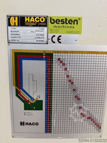 élhajlítógép Haco PPM1640