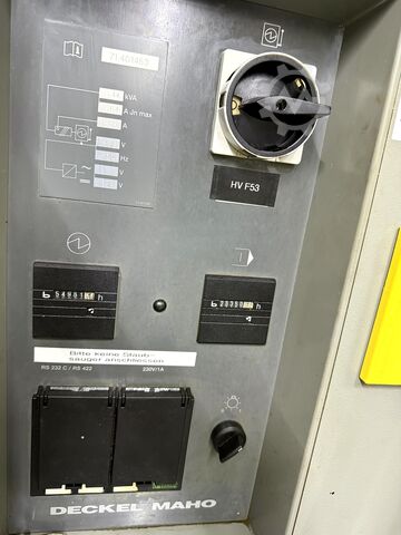 CNC univerzális megmunkálóközpont DECKEL MAHO DMU 60 P Hi-dyn