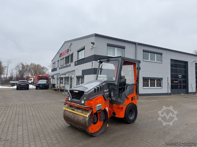 Kombinált henger Hamm HD 14i VT Kombiwalze mit Kabine
