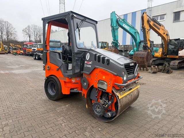 Kombinált henger Hamm HD 14i VT Kombiwalze mit Kabine