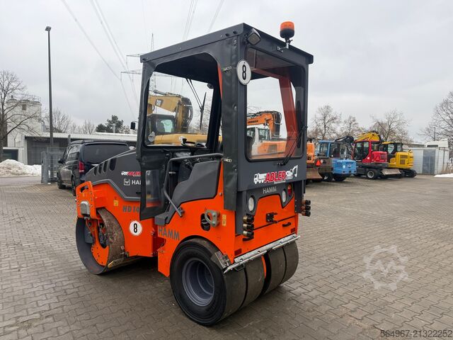 Kombinált henger Hamm HD 14i VT Kombiwalze mit Kabine