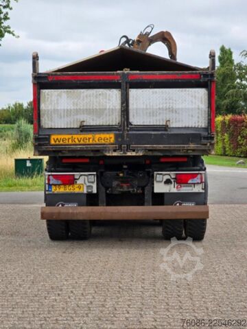 Tipper med kran MAN TGS 33.400 6X6 BH WVT WS Z-kraan/KIPPER!! EURO 6!!