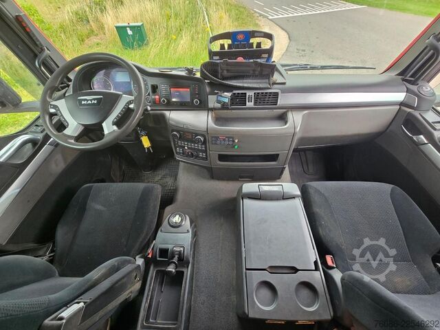 Ribaltabile con gru MAN TGS 33.400 6X6 BH WVT WS Z-kraan/KIPPER!! EURO 6!!