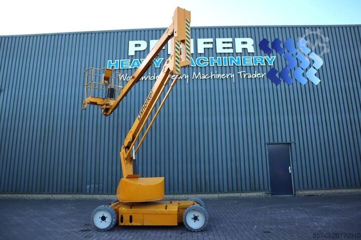 Scharnierende telescopische hoogwerker Snorkel A38E Electric, 13.5m Working Height, 6.1m Reach, 2