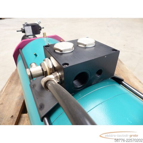 Komponens  TOX Pressotechnik Kraftpaket ES250.100.395.43 Pneumo-Hydraulikaggregat