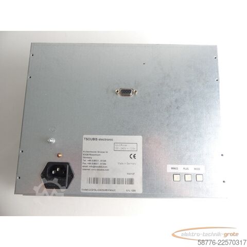 Στοιχείο  Tsoubis Electronic Ersatzmonitor für LCD12L-CACS-KR-FANUC ohne Kabel SN: 1280