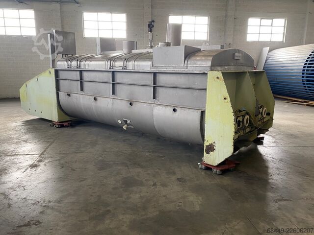 Twin shaft ribbon mixer 10.000 L. AMF Dubbele lintmenger 10.000 L.