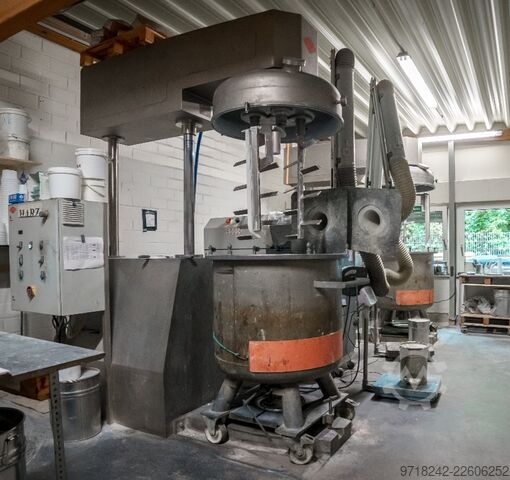 équipements de brassage et de mélange Herbst Vakuum-Doppelplanetenrührwerk HRV-S400DP