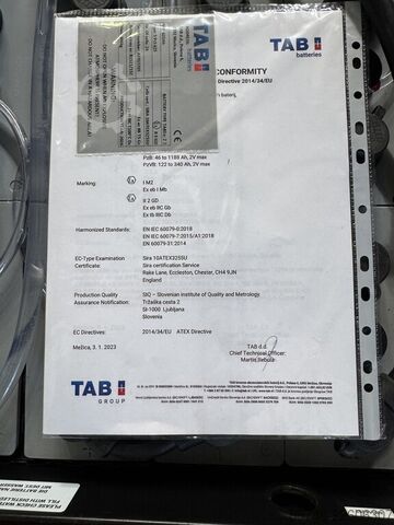 E 18 - 386 / 02 Evo * Atex EX * Proplan 3G / Z2 * NEUE Batterie!! LINDE E 18 - 386 / 02 Evo * Atex EX * Proplan 3G / Z2 * NEW battery !!
